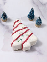 Christmas Tree Cake Bath Bomb - Holiday/Christmas Collection