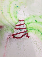 Christmas Tree Cake Bath Bomb - Holiday/Christmas Collection